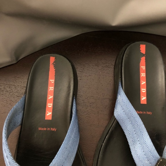 Prada Shoes Prada Flip Flops Poshmark